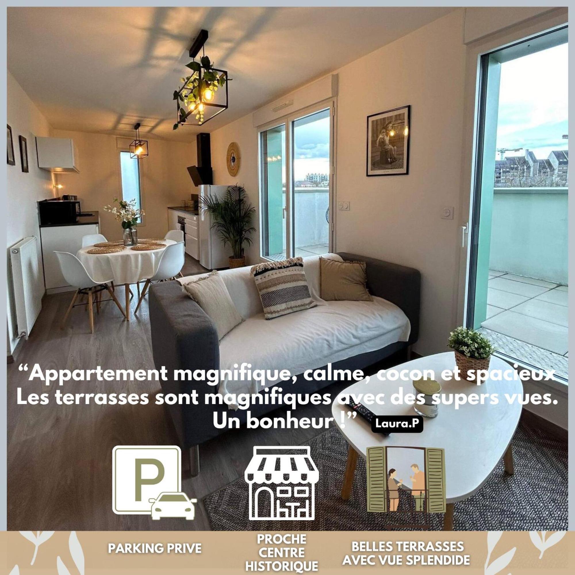 雷恩Les Terrasses De Saint Martin公寓 外观 照片